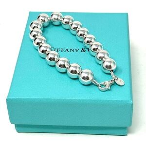Authentic Tiffany & Co. Ball Beaded 10mm Bracelet.